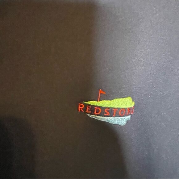 FootJoy Medium Royal Quarter Zip Golf Top with Red Stone Logo - Picture 3 of 6